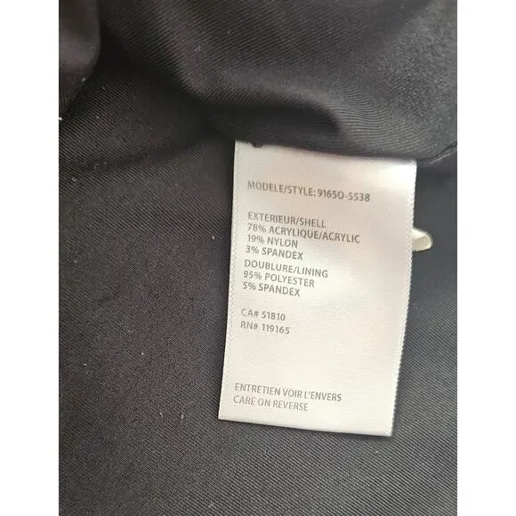 Tribal Double Breasted Striped Color Block Peacoat Size XL - Picture 3 of 15